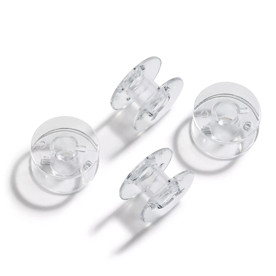 PRYM CLEAR PLASTIC BOBBINS 4 PACK