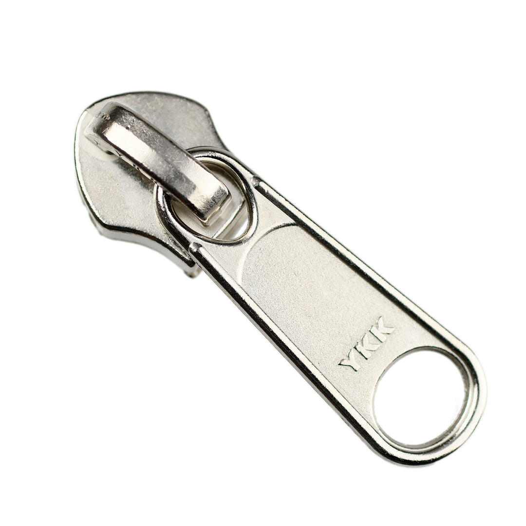 NON-LOCK LONG-PULL SLIDER FOR YKK NYLON COIL ZIPS - NICKEL