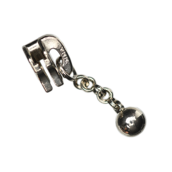 CHAIN-PULL SLIDER FOR YKK METAL ZIPS - NICKEL