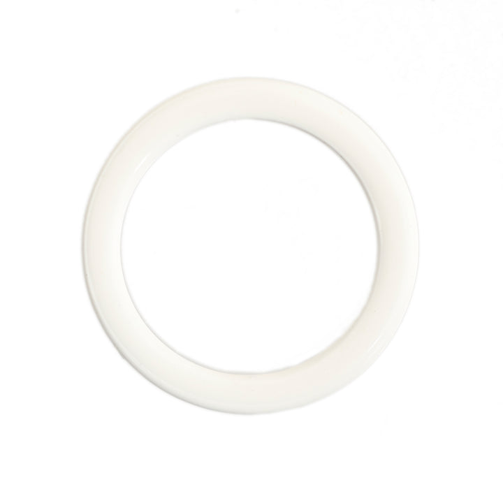 METAL RING WHITE
