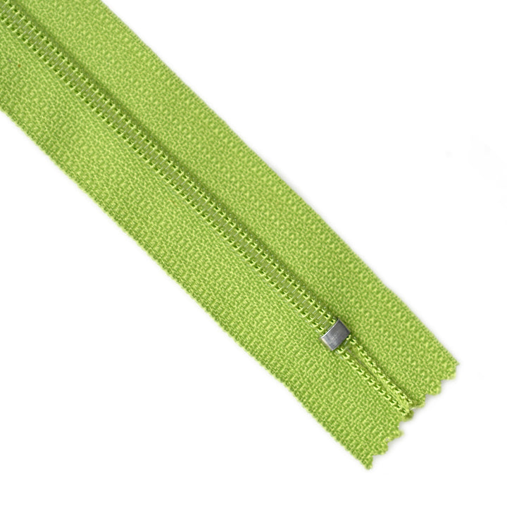 YKK NYLON CLOSED-END ZIP NO.3 COL 875 FRESH MOSS