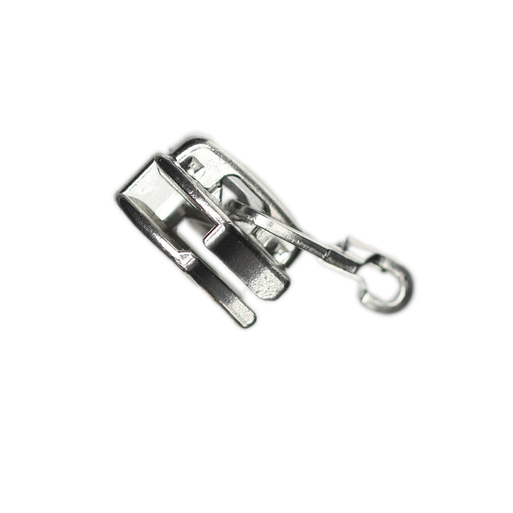 CRAMPER SLIDER FOR YKK NYLON COIL ZIPS - NICKEL