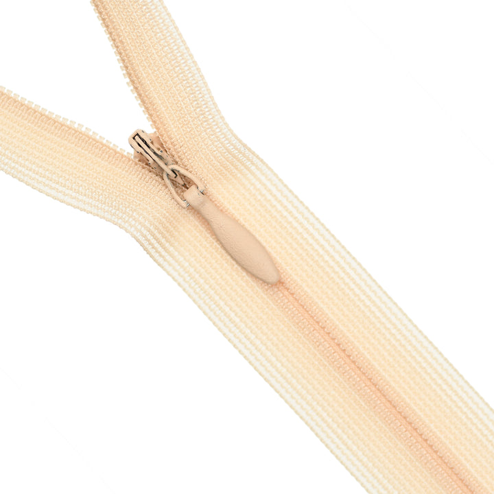 YKK INVISIBLE MESH ZIP COL 891 VANILLA