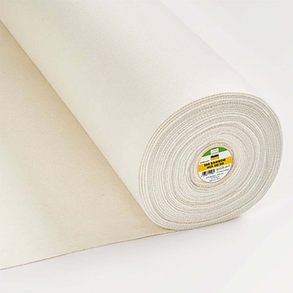 220CM VLIESELINE 268 BAMBOO MIX 50/50 FLEECE/BATTING 135GSM