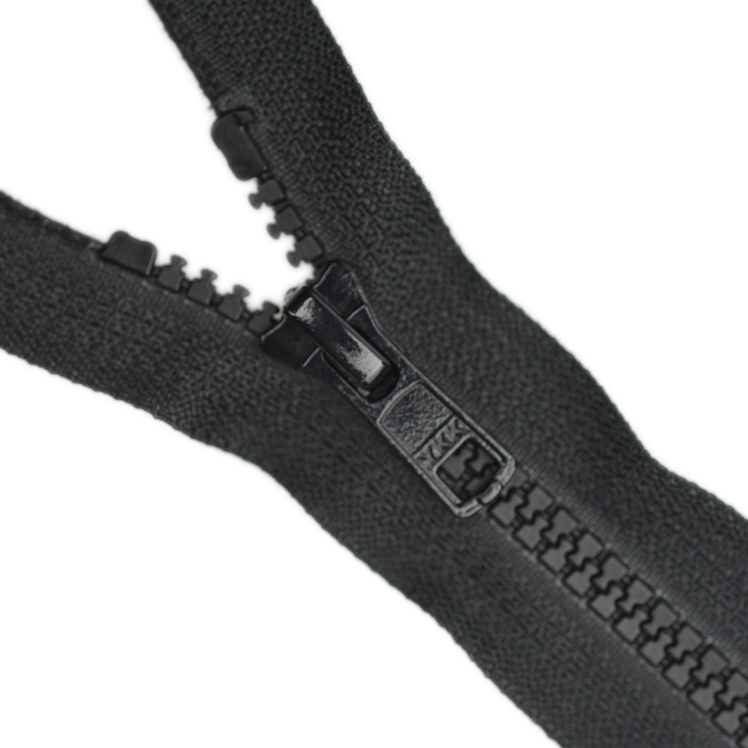 YKK VISLON OPEN-END TWO-WAY ZIP NO.5 COL 580 BLACK