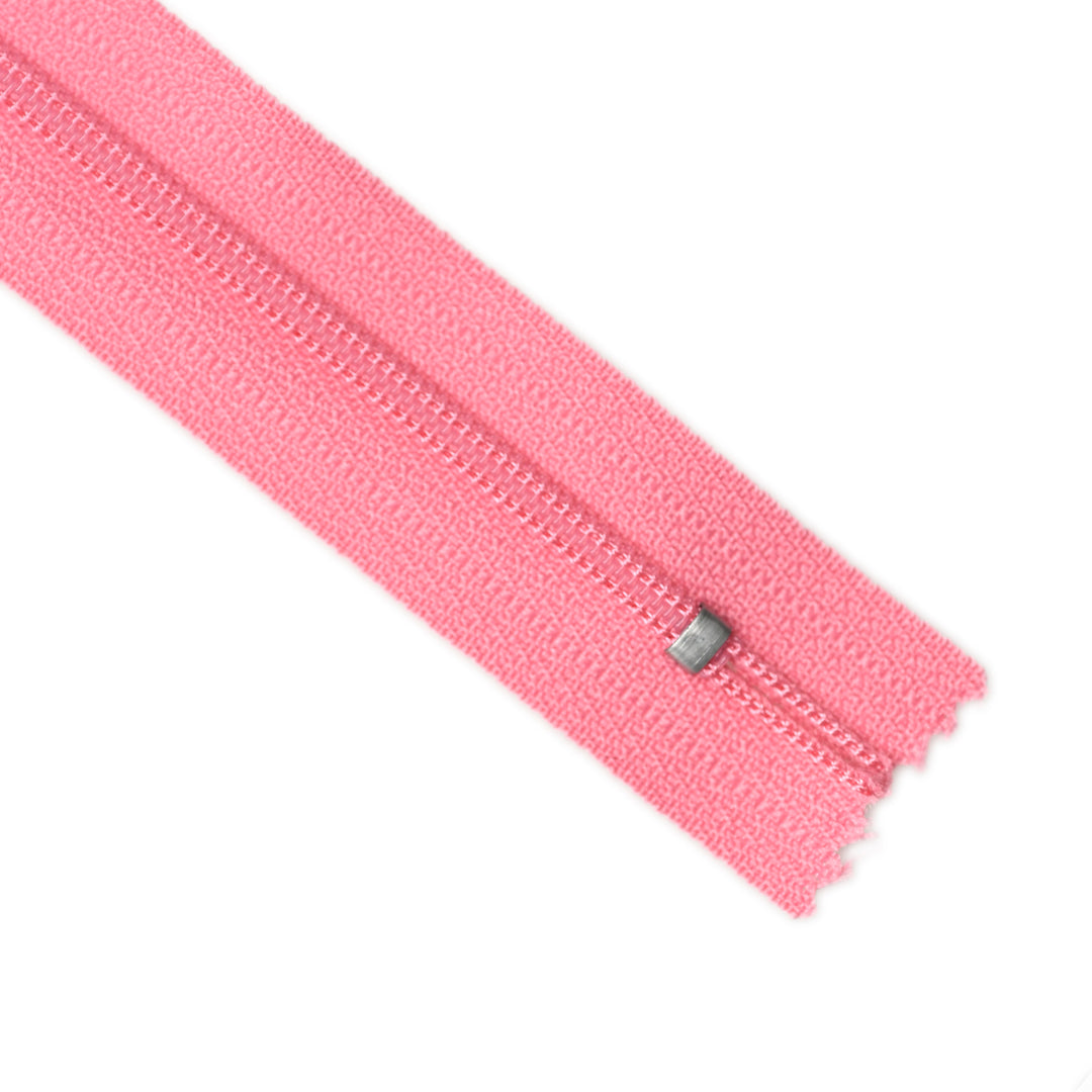 YKK NYLON CLOSED-END ZIP NO.3 COL 815 BLOSSOM PINK