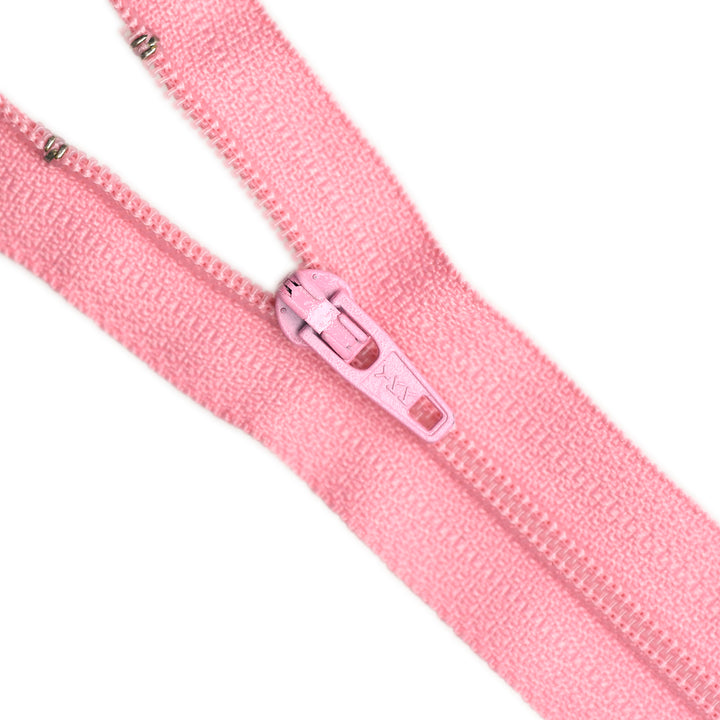 YKK NYLON CLOSED-END ZIP NO.3 COL 514 PINK