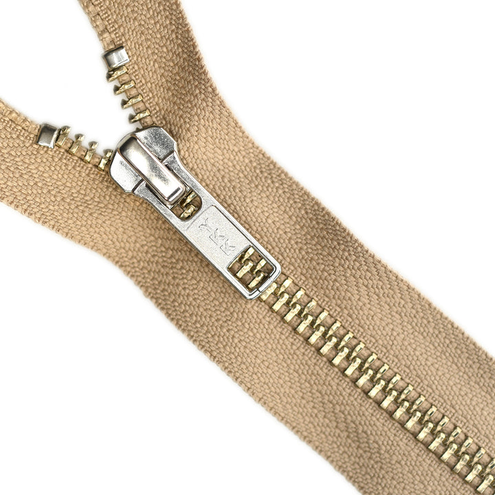 YKK METAL CLOSED-END ZIP NO.5 NICKEL COL 573