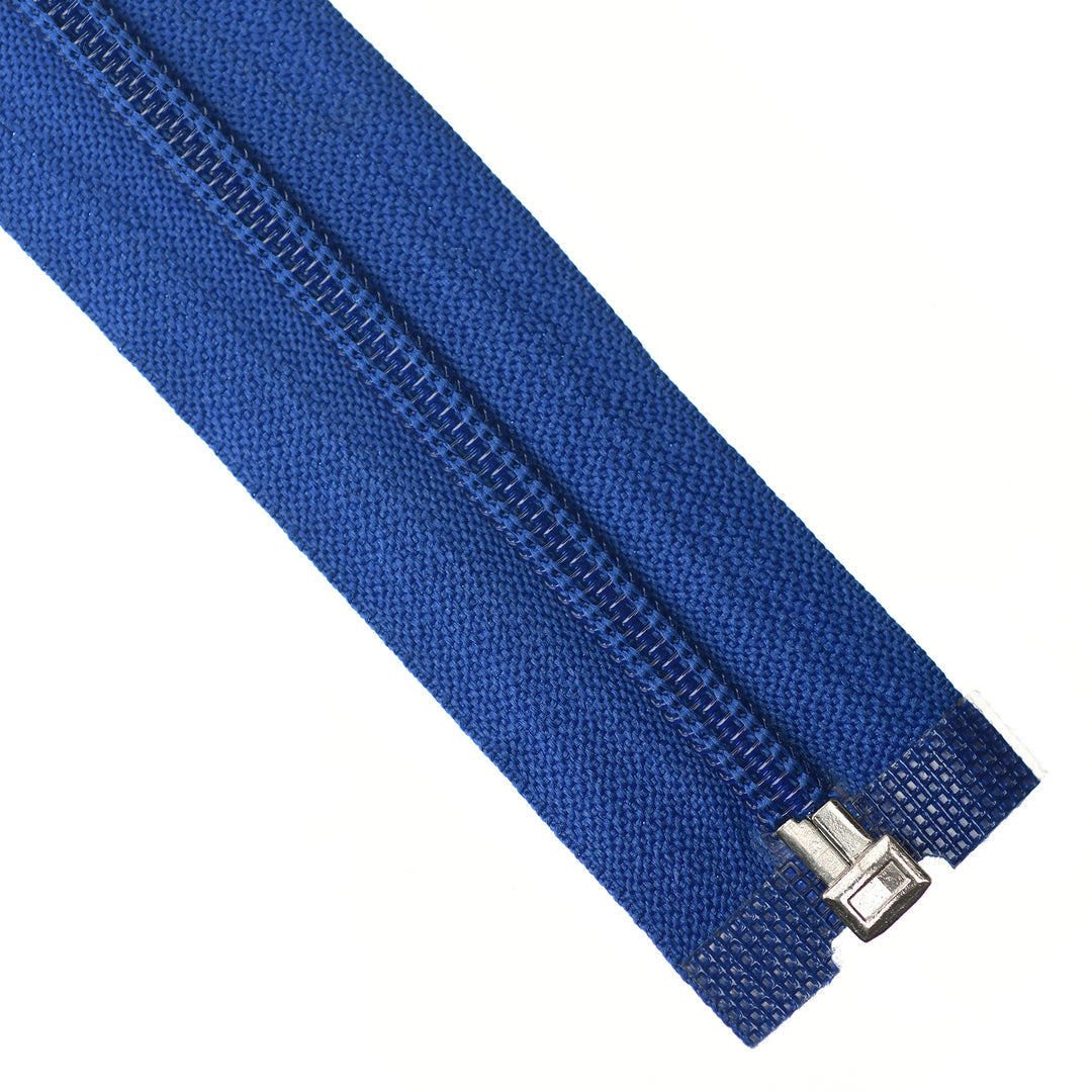 NYLON OPEN-END ZIP NO.5 COL BRIGHT BLUE