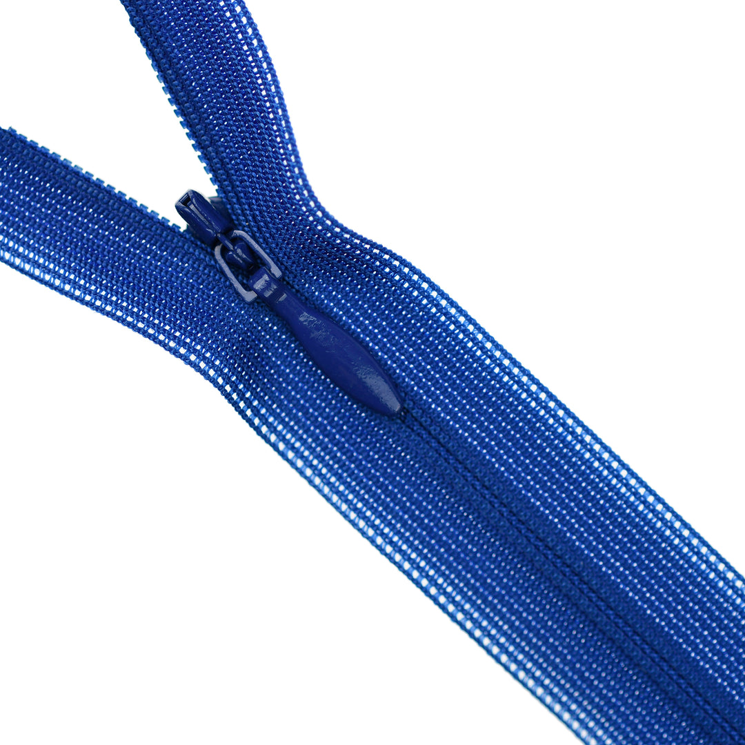 YKK INVISIBLE MESH ZIP COL 220 VIVID BLUE