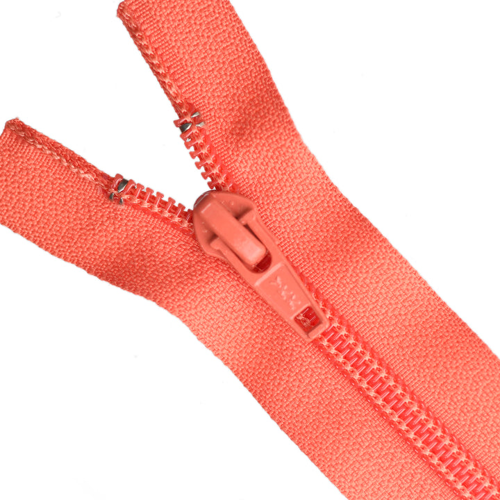 YKK NYLON OPEN-END ZIP NO.5 COL 816 PAPAYA