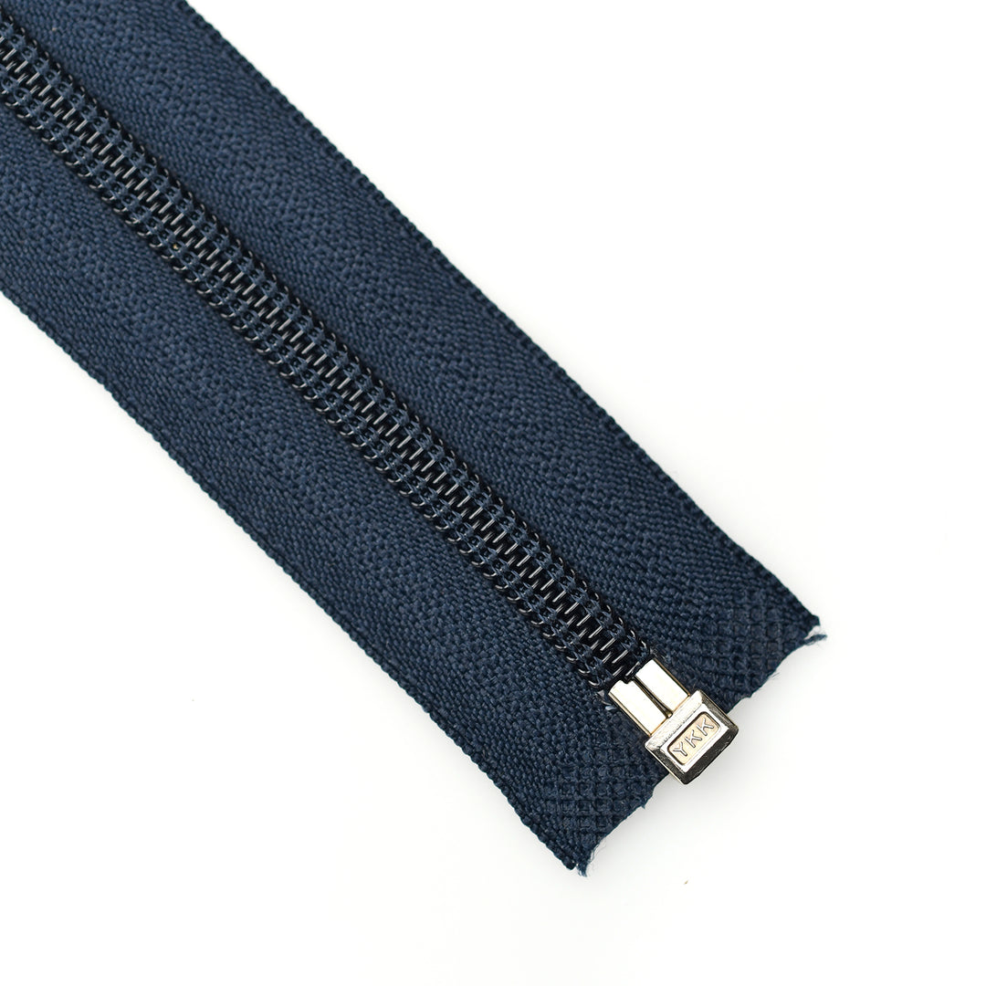 YKK NYLON OPEN-END ZIP NO.5 COL 196 DEEP SPACE BLUE