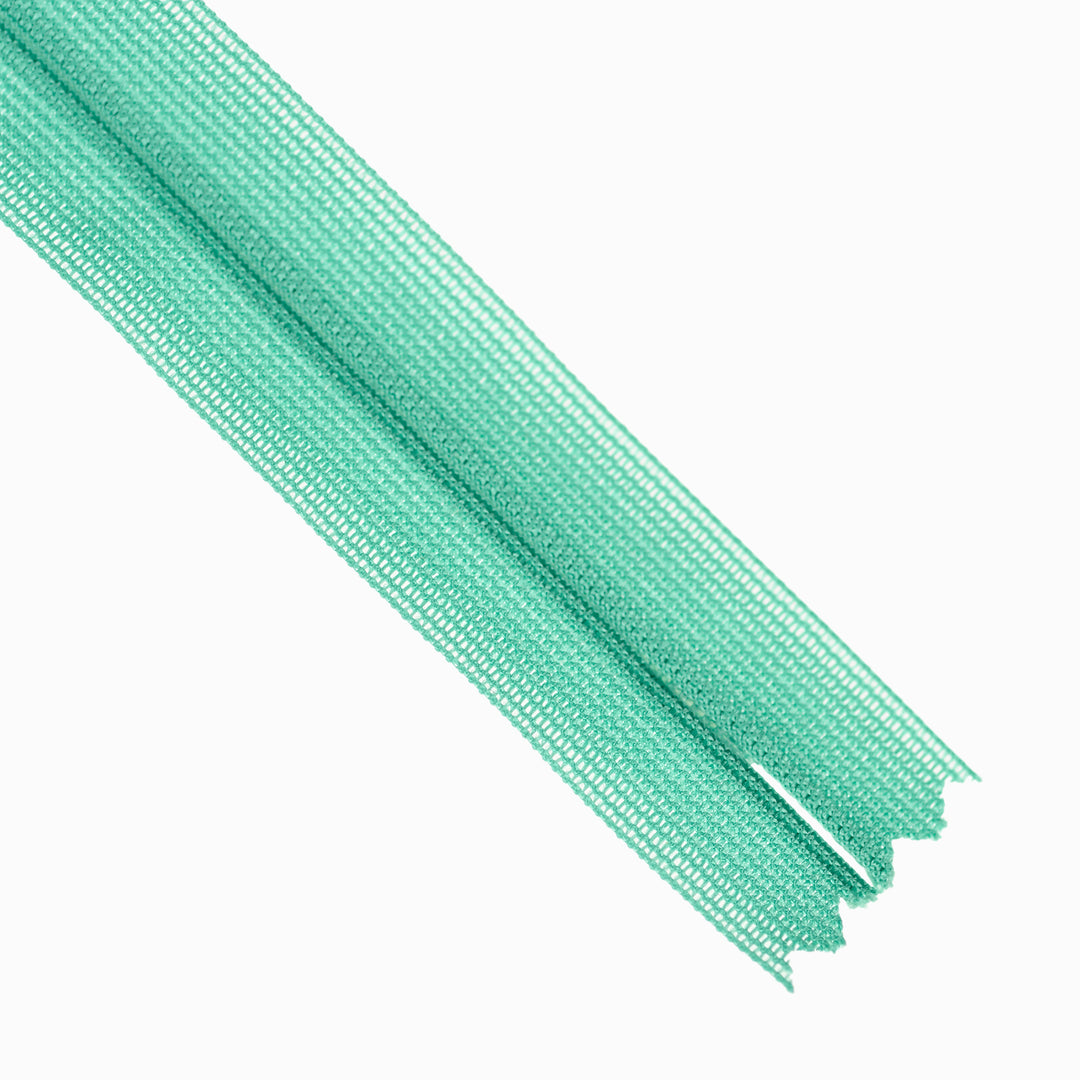 YKK INVISIBLE MESH ZIP COL 105 VIVID JADE