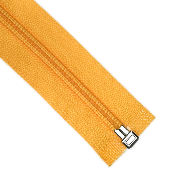NYLON OPEN-END ZIP NO.5 COL BUTTER