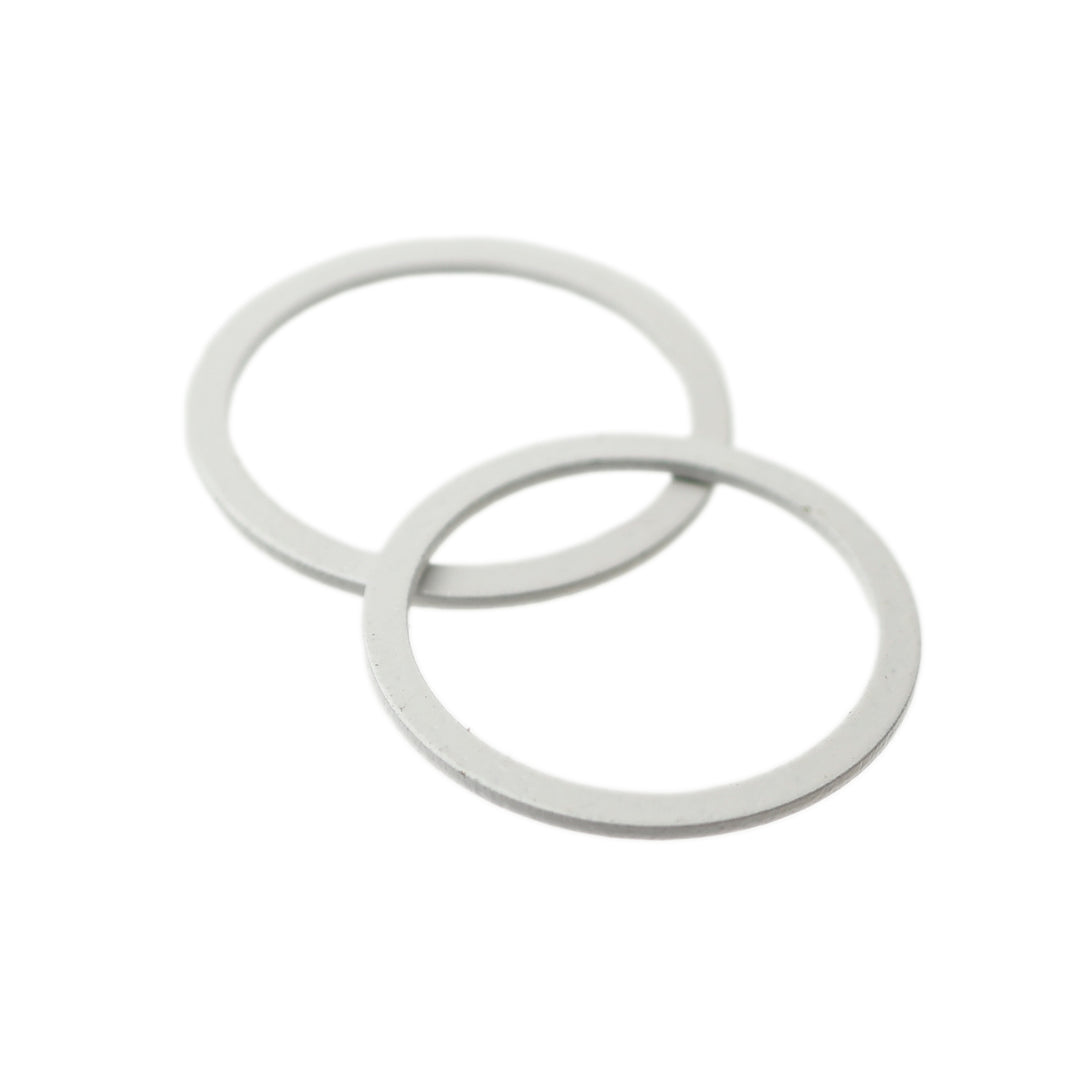METRO METAL RING WHITE