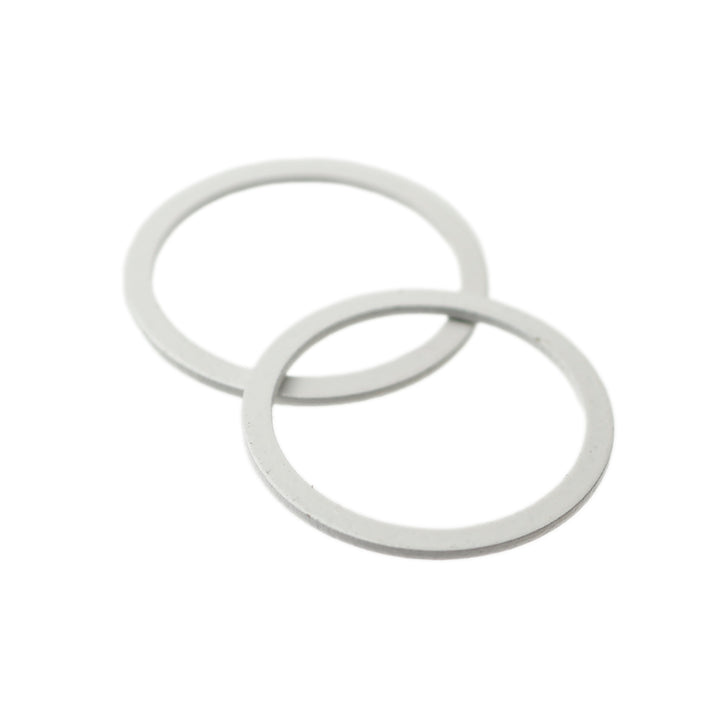 METRO METAL RING WHITE
