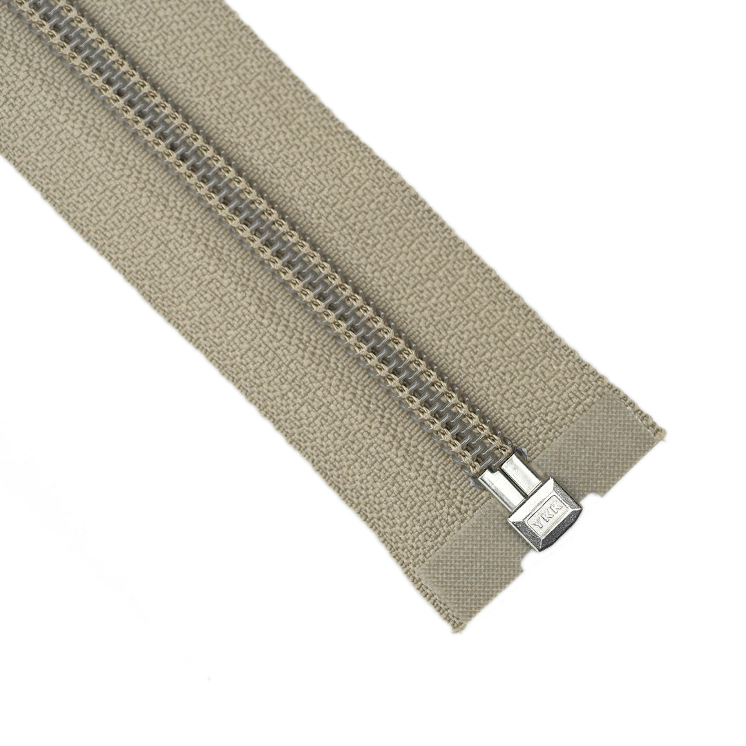 YKK NYLON OPEN-END ZIP NO.5 COL 884 TAUPE