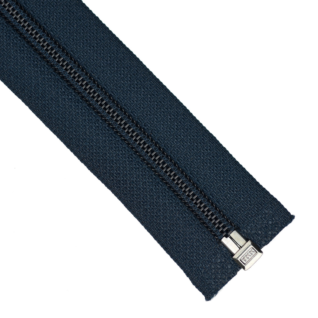 YKK NYLON OPEN-END REVERSIBLE ZIP NO.5 COL 560 NAVY