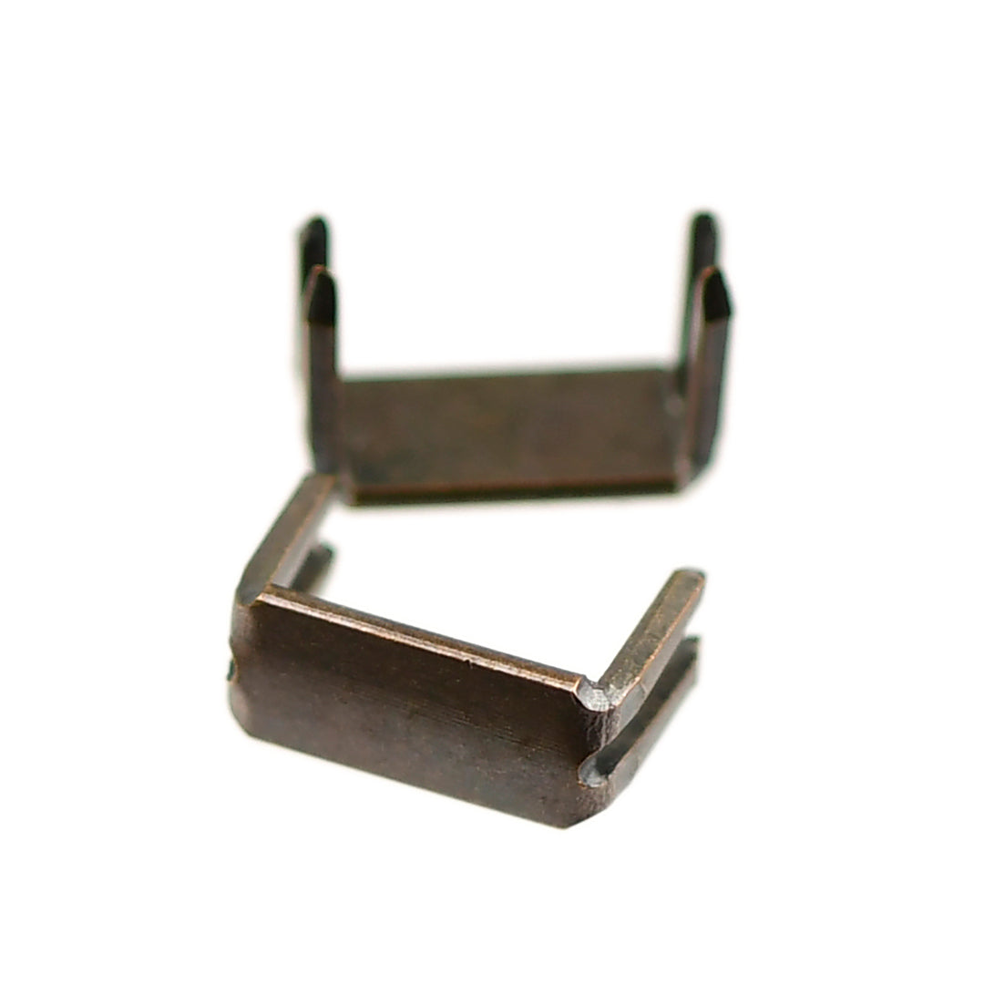 YKK NO.8 METAL BOTTOM-STOP ANTIQUE GOLD