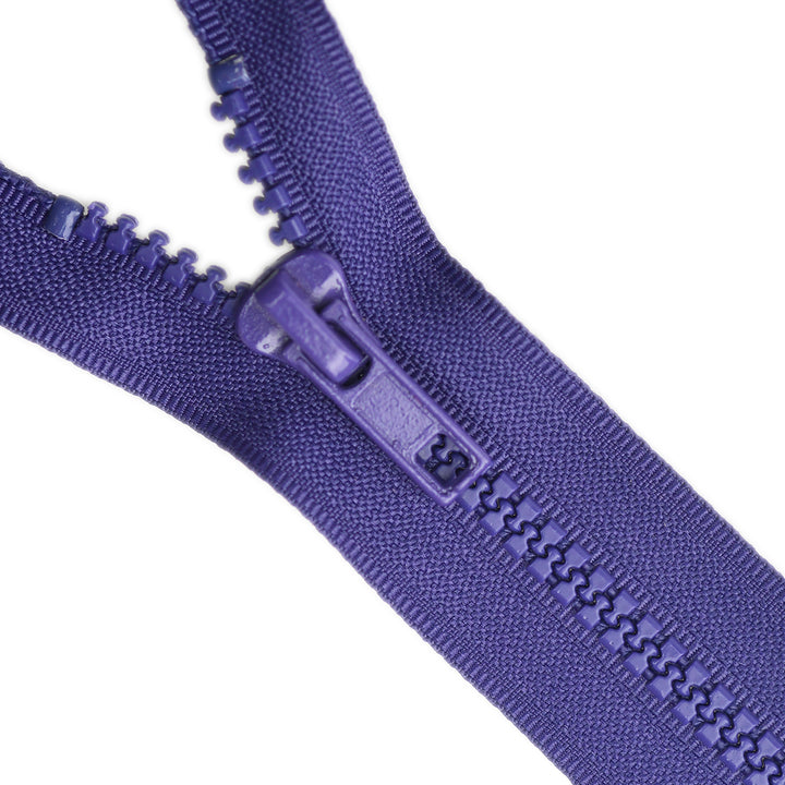 CHUNKY CLOSED-END ZIP NO.5 COL DEEP PURPLE
