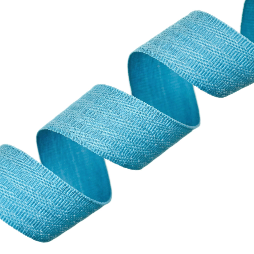 POLY HERRINGBONE TAPE BLUE