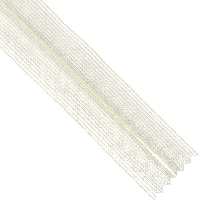 YKK INVISIBLE MESH ZIP COL 030 OFF-WHITE/ LIGHT IVORY