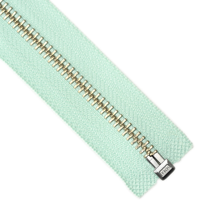 YKK METAL OPEN-END ZIP NO.5 NICKEL COL 832