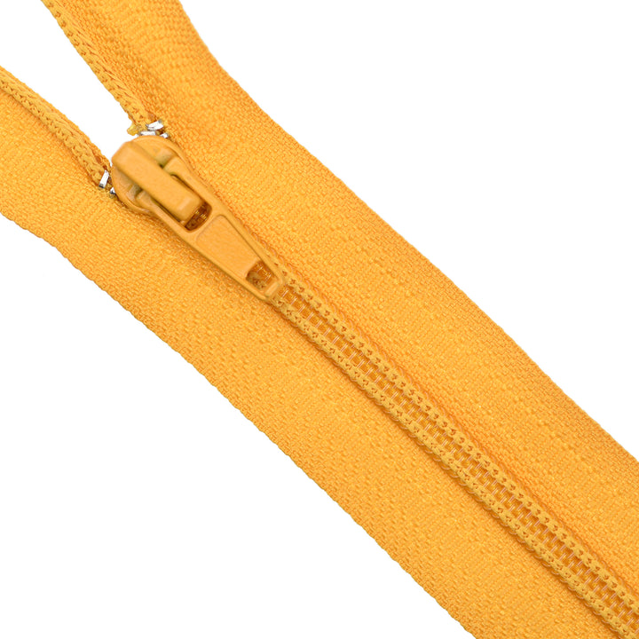 NYLON OPEN-END ZIP NO.5 COL GOLD
