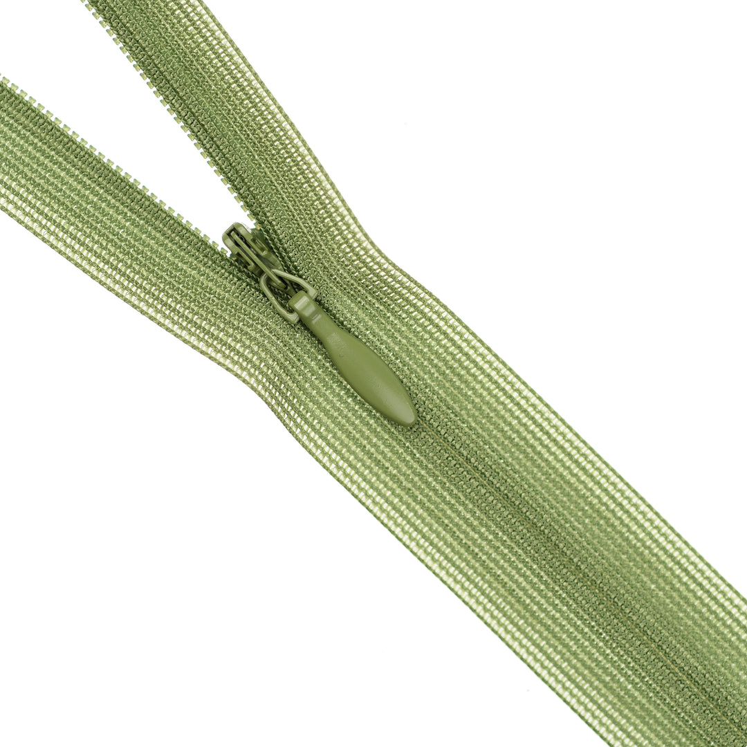 YKK INVISIBLE MESH ZIP COL 064 PALM LEAF