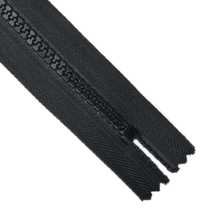 CHUNKY CLOSED-END ZIP NO.5 COL BLACK