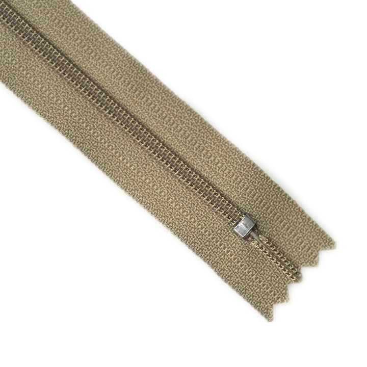 YKK NYLON CLOSED-END ZIP NO.3 COL 886 CAMO GREEN