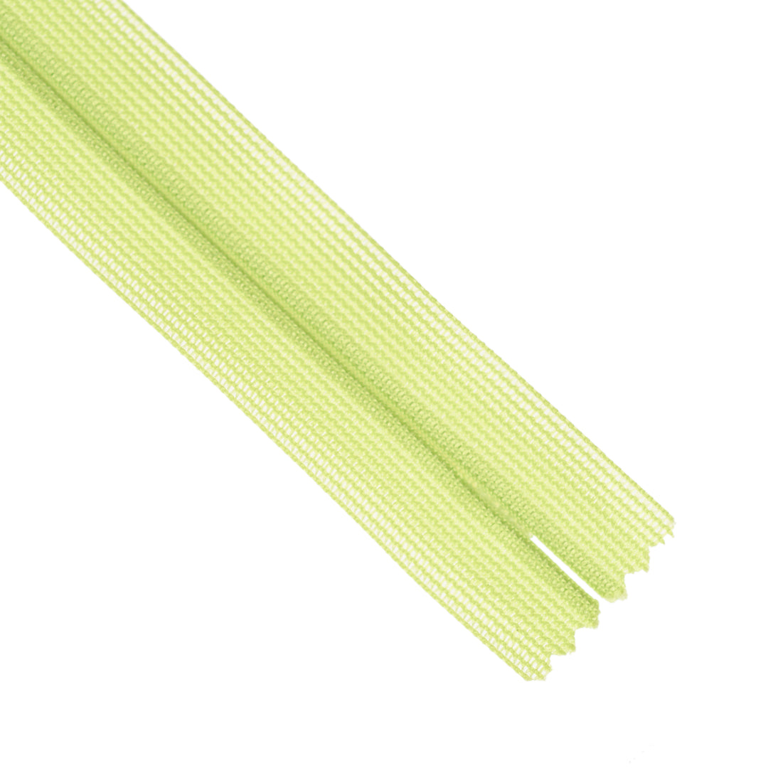 YKK INVISIBLE MESH ZIP COL 874 SPRING GREEN