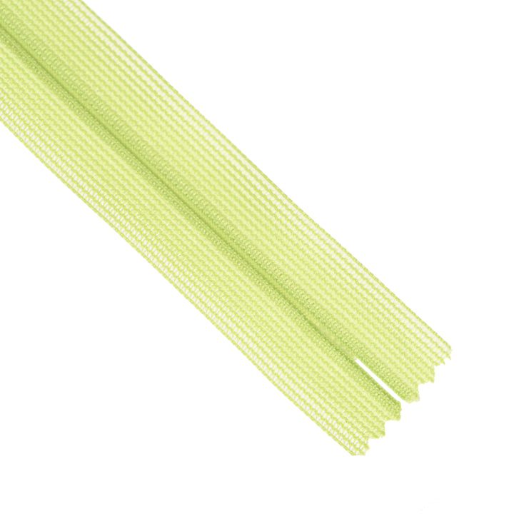 YKK INVISIBLE MESH ZIP COL 874 SPRING GREEN