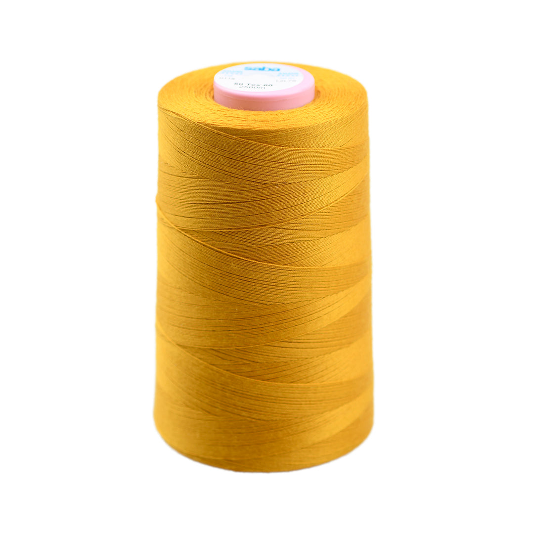 SABA TKT 50 SEWING & TOPSTITCHING THREAD FOR HEAVY FABRICS COL 0118