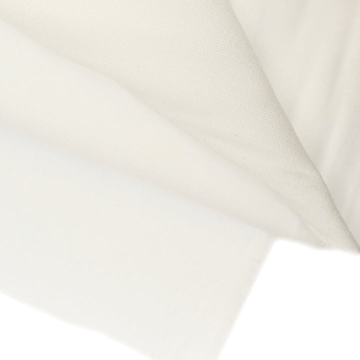 150CM SUPERFINE WOVEN STRETCH FUSING NATURAL WHITE