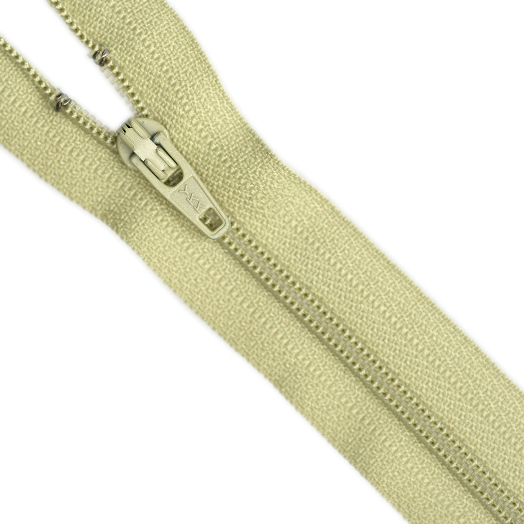 YKK NYLON CLOSED-END ZIP NO.3 COL 883 ARTICHOKE
