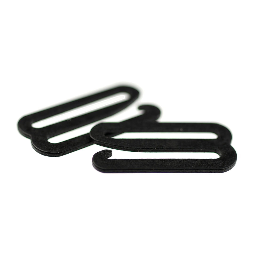 METRO METAL DETACHABLE HOOK MATTE BLACK