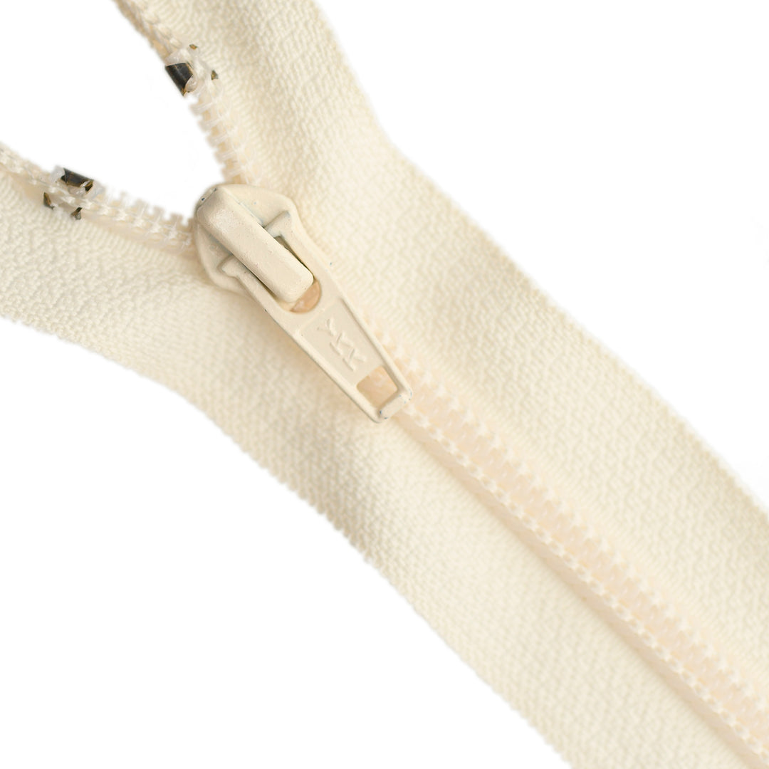 YKK NYLON OPEN-END ZIP NO.5 COL 802 LEMON