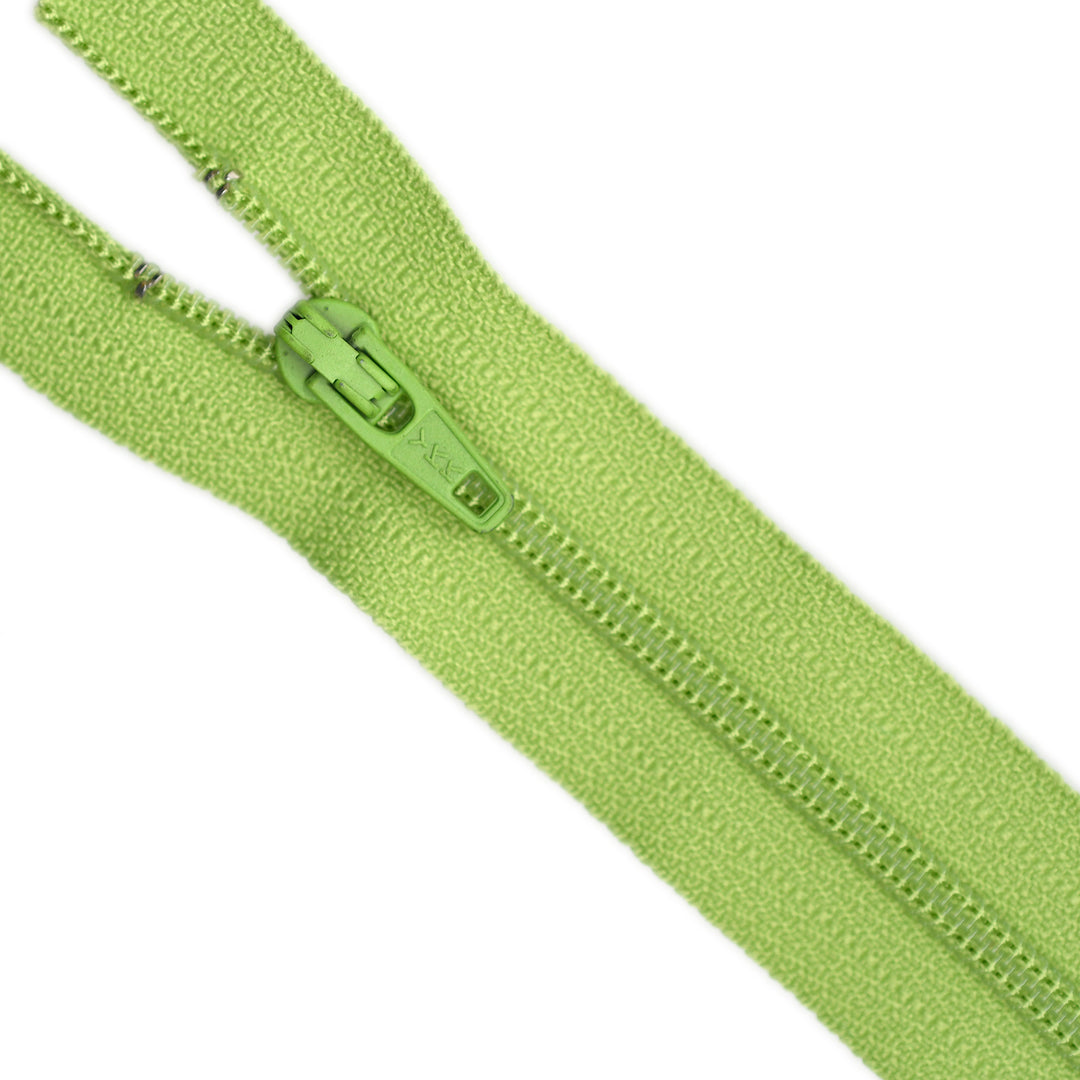 YKK NYLON CLOSED-END ZIP NO.3 COL 827 LIME