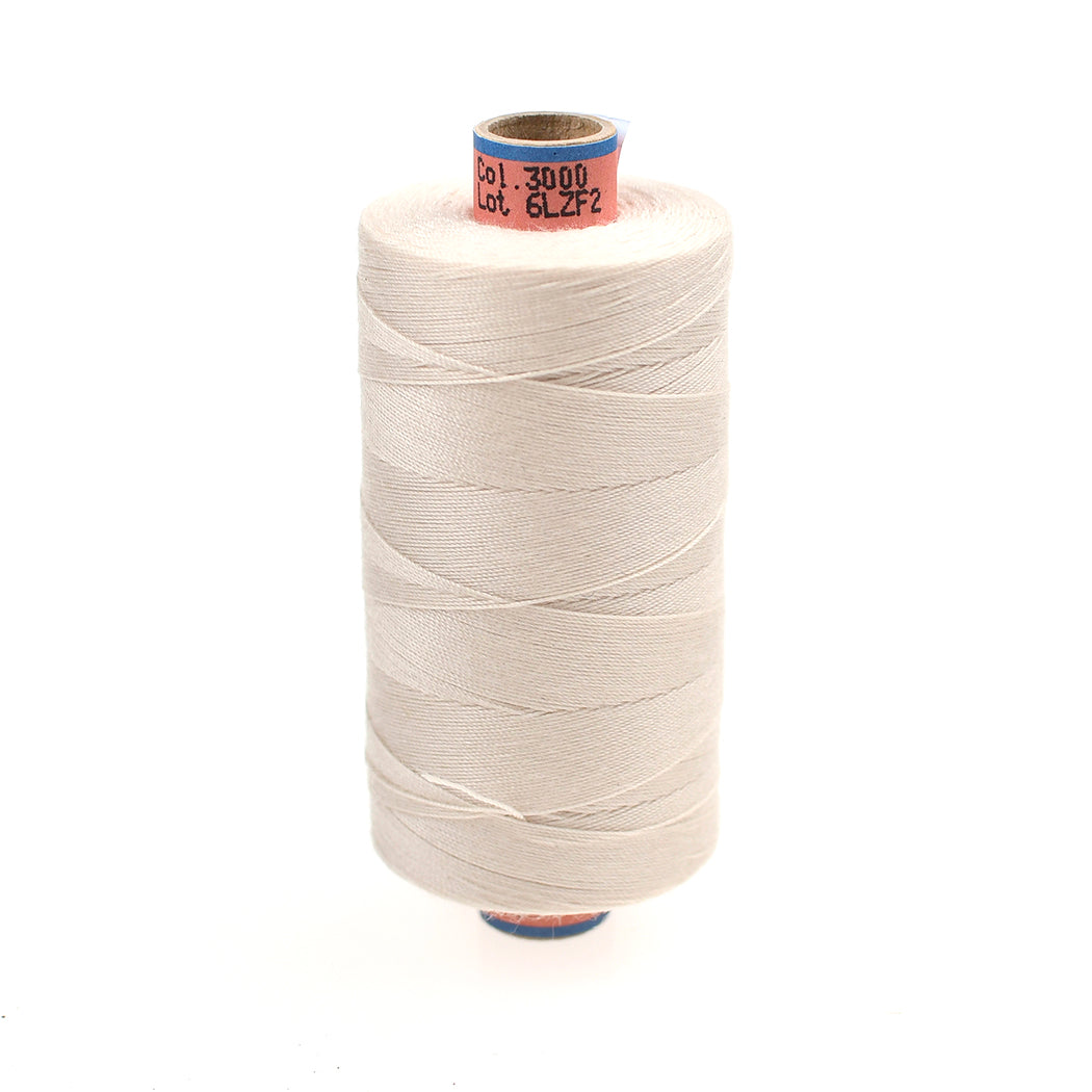 SABA TKT 50 SEWING & TOPSTITCHING THREAD FOR HEAVY FABRICS COL 3000