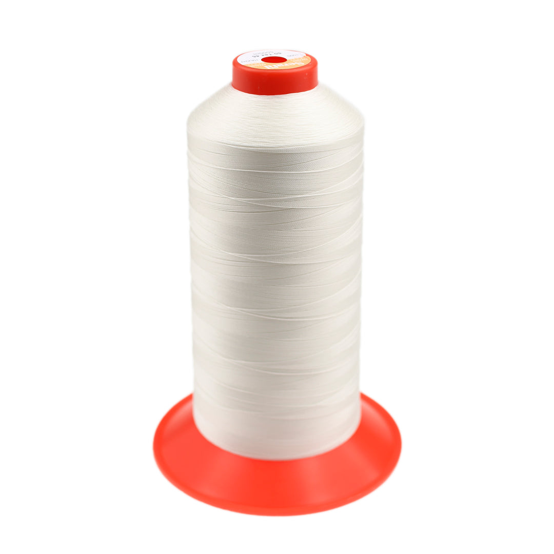 SERAFIL TKT 60 THREAD FOR LEATHER &amp; THICK FABRICS COL 1000 NATURAL WHITE