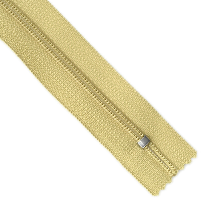 YKK NYLON CLOSED-END ZIP NO.3 COL 882 LIGHT KHAKI