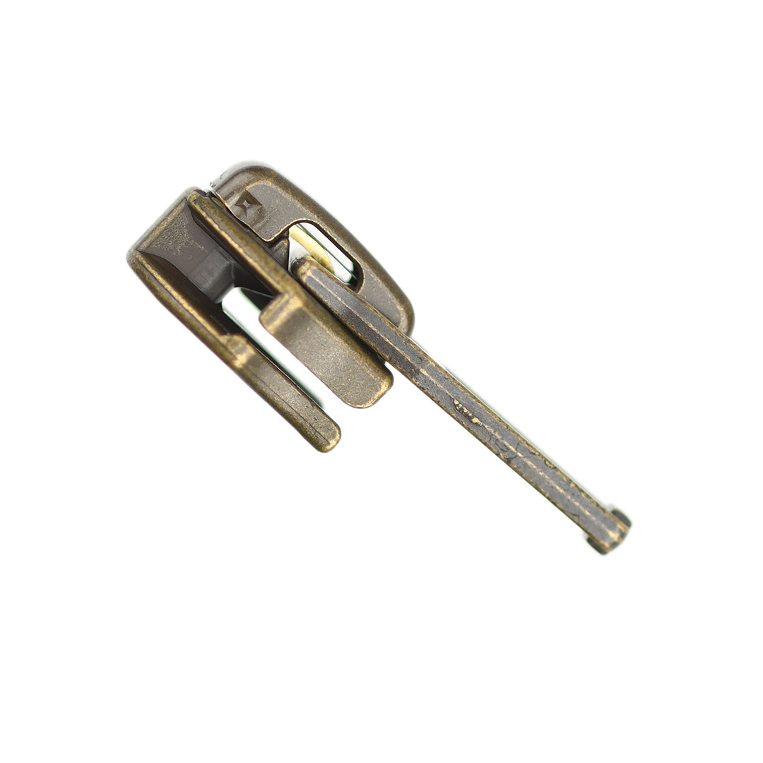 STANDARD SLIDER FOR YKK NYLON COIL ZIPS - ANTIQUE GOLD