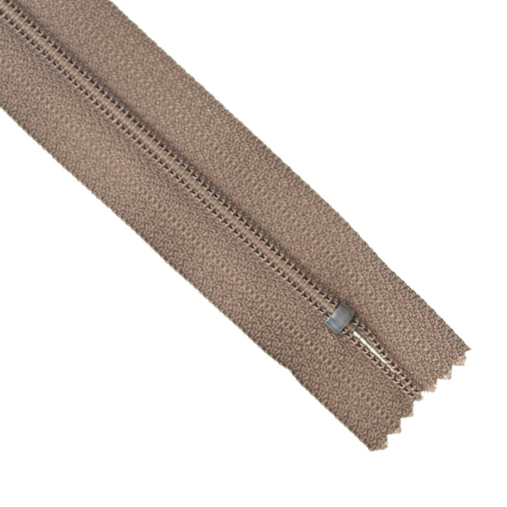 YKK NYLON CLOSED-END ZIP NO.3 COL 810 DUSTY TAUPE