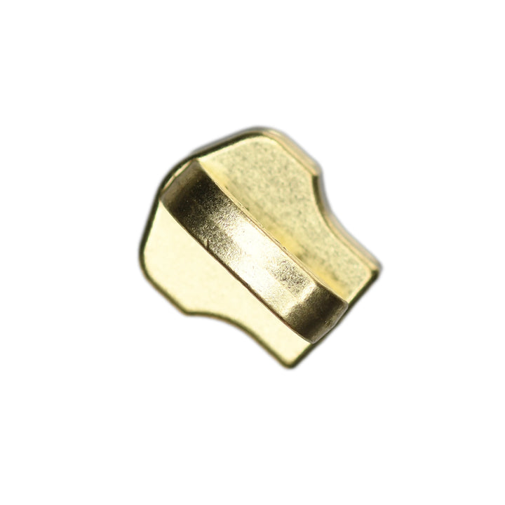 NON-LOCK CROWN SLIDER FOR YKK METAL ZIPS - GOLD