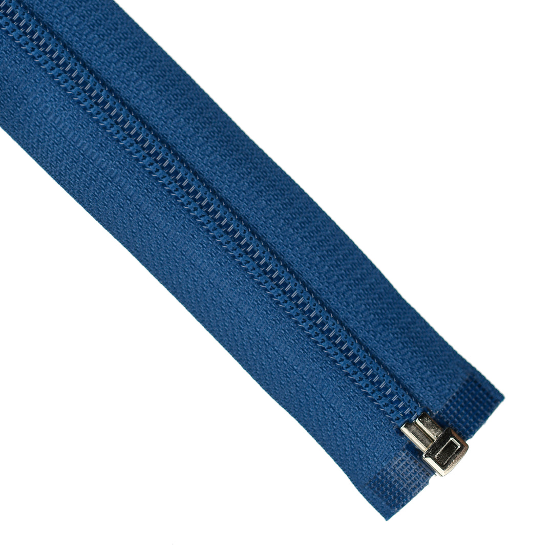 NYLON OPEN-END ZIP NO.5 COL DARK BLUE