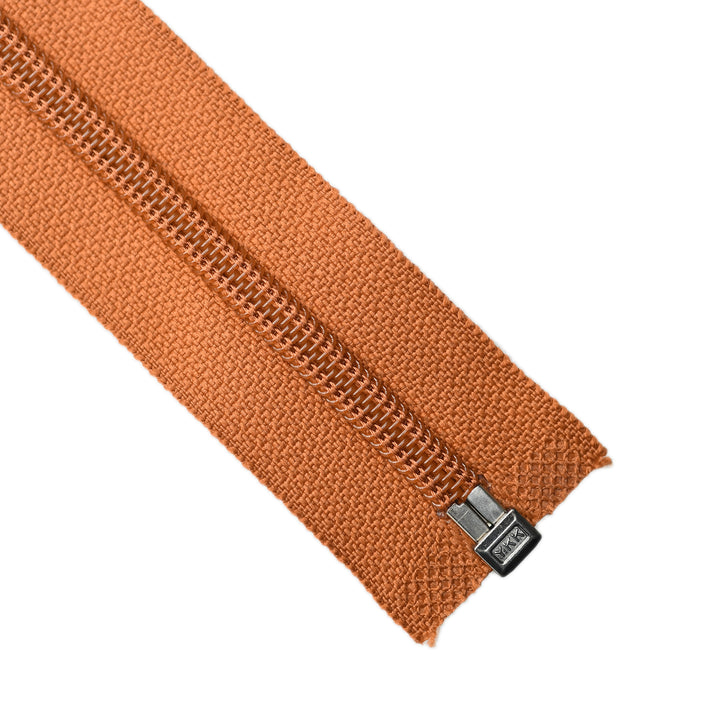 YKK NYLON OPEN-END ZIP NO.5 COL 856 BRICK
