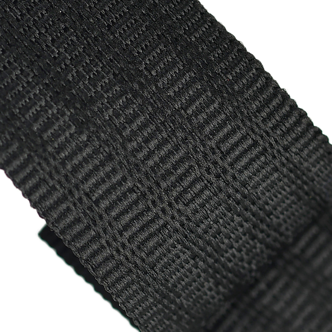 POLY HERRINGBONE TAPE BLACK