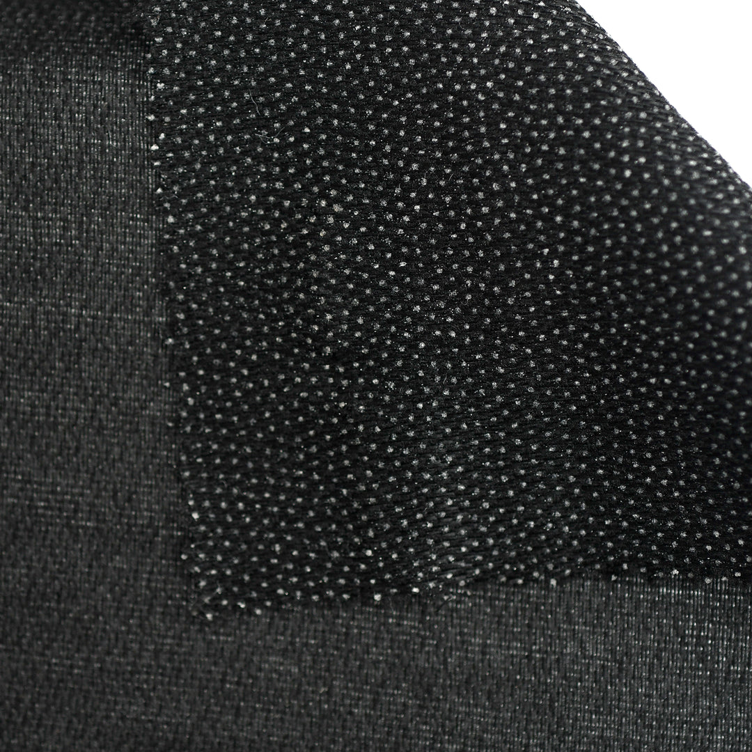 150CM 55GSM LIGHTWEIGHT WOVEN FUSING BLACK