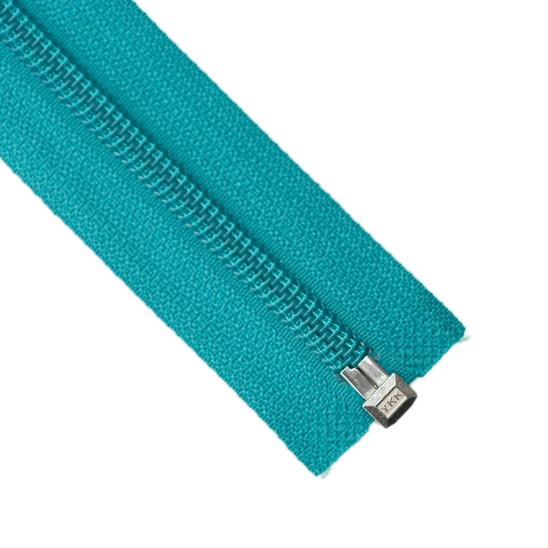 YKK NYLON OPEN-END ZIP NO.5 COL 906 RICH TURQUOISE